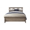 Alpine Furniture Potter Full Size Bed in French Truffle - Front