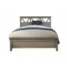 Alpine Furniture Potter Full Size Bed in French Truffle - Front - Alpine Furniture Potter Full Size Bed in French Truffle - Front