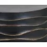 Sunpan Corey Coffee Table in Small Black - Close Up Angle  - Sunpan Corey Coffee Table in Small Black - Close Up Angle 