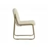 Anton Dining Chair - Bravo Cream - Side Angle - Anton Dining Chair - Bravo Cream - Side Angle