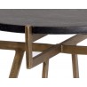 Sunpan Anak Side Table in Black - Frame Detail