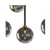 Deimos Chandelier - Large - Smoke Grey - Close-Up