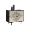 Sunpan Arlington Sideboard - Small - Angled with Decor