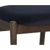 SUNPAN Madison Dining Chair - Abbington Navy, Bravo Ash, Bravo Cream, Polo Club Stone, Lower Seat Close-up - SUNPAN Madison Dining Chair - Abbington Navy, Bravo Ash, Bravo Cream, Polo Club Stone, Lower Seat Close-up