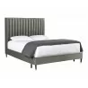 Yosi Bed - Queen - Antonio Charcoal - Angled View - Yosi Bed - Queen - Antonio Charcoal - Angled View