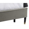 Yosi Bed - Queen - Antonio Charcoal - Leg Detail