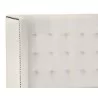 Sunpan Cairo Bed - King - Antonio Porcelain - Headboard Close-Up - Sunpan Cairo Bed - King - Antonio Porcelain - Headboard Close-Up