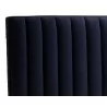 Yosi Bed - Queen - Abbington Navy - Head Board Close-Up - Yosi Bed - Queen - Abbington Navy - Head Board Close-Up