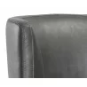 Hayden Counter Stool - Bravo Portabella - Seat Back Close-up - Hayden Counter Stool - Bravo Portabella - Seat Back Close-up
