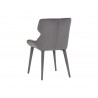 Jesmond Dining Chair - Polo Club Stone / Antonio Charcoal - Back Angle