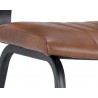 Berkley Dining Chair - Bravo Cognac - Seat Close-up