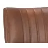 Berkley Dining Chair - Bravo Cognac - Seat Back Close-up - Berkley Dining Chair - Bravo Cognac - Seat Back Close-up