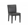 Vintage Dining Chair - Coal Black - Angled - Vintage Dining Chair - Coal Black - Angled