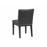Vintage Dining Chair - Coal Black - Back Angle - Vintage Dining Chair - Coal Black - Back Angle