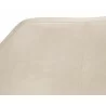 Kace Barstool - Bravo Cream - Back Close-up - Kace Barstool - Bravo Cream - Back Close-up