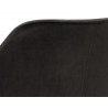 Kace Counter Stool - Leo Shale Grey - Seat Back Close-up