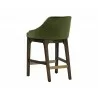 Kace Counter Stool - Leo Olive - Back Angle - Kace Counter Stool - Leo Olive - Back Angle