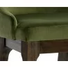 Kace Counter Stool - Leo Olive - Seat Foak Close-up - Kace Counter Stool - Leo Olive - Seat Foak Close-up