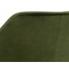 Kace Counter Stool - Leo Olive - Seat BAck Close-up