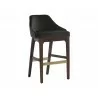 Kace Barstool - Leo Shale Grey - Angled View - Kace Barstool - Leo Shale Grey - Angled View