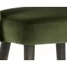 Monae Counter Stool - Moss Green - Seat Close-up - Monae Counter Stool - Moss Green - Seat Close-up