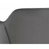 Owen Office Chair - Town Grey / Roman Grey - Seat Back Close-up - Owen Office Chair - Town Grey / Roman Grey - Seat Back Close-up