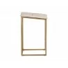Faye Counter Stool - Bravo Cream - Side Angle - Faye Counter Stool - Bravo Cream - Side Angle
