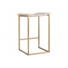 Faye Counter Stool - Bravo Cream - Back Angle