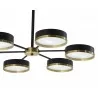 Sunpan Oswin Chandelier - Front Close-Up - Sunpan Oswin Chandelier - Front Close-Up