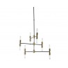 Sunpan Calypso Chandelier - Front Angle