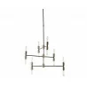 Sunpan Calypso Chandelier - Front Angle - Sunpan Calypso Chandelier - Front Angle