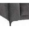 Virgo Armchair - Polo Club Kohl Grey - Leg Close-up