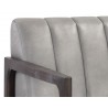 Sunpan Joaquin Lounge Chair In Bravo Metal - Seat Back Close-Up