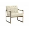 Sunpan Monde Armchair - Bravo Cream - Angled - Sunpan Monde Armchair - Bravo Cream - Angled