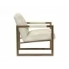 Sunpan Monde Armchair - Bravo Cream - Side Angle - Sunpan Monde Armchair - Bravo Cream - Side Angle