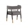Sunpan Callem Dining Armchair - Back Side Angle