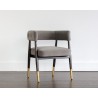 Sunpan Callem Dining Armchair - Front Side View