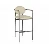 Rylan Barstool - Dillon Cream - Angled Viiew - Rylan Barstool - Dillon Cream - Angled Viiew