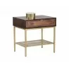 Sunpan Kingsdale Nightstand - Angled - Sunpan Kingsdale Nightstand - Angled