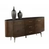 Sunpan Osmond Sideboard - Angled with Decor - Sunpan Osmond Sideboard - Angled with Decor