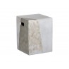 Kyson End Table - Silver - Angled