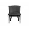 Hayden Dining Chair - Polo Club Kohl Grey - Front - Hayden Dining Chair - Polo Club Kohl Grey - Front