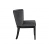 Hayden Dining Chair - Polo Club Kohl Grey - Side Angle
