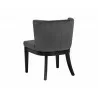 Hayden Dining Chair - Polo Club Kohl Grey - Back Angle - Hayden Dining Chair - Polo Club Kohl Grey - Back Angle