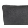 Hayden Dining Chair - Polo Club Kohl Grey - Seat Back Close-up - Hayden Dining Chair - Polo Club Kohl Grey - Seat Back Close-up