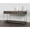 Sunpan Rebel Console Table Gold - Charcoal Grey