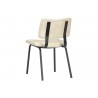 Berkley Dining Chair - Bravo Cream - Back Angle