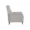 Rupert Recliner - Polo Club Stone - Side Angle - Rupert Recliner - Polo Club Stone - Side Angle