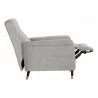 Rupert Recliner - Polo Club Stone - Side Reclined Leg - Rupert Recliner - Polo Club Stone - Side Reclined Leg