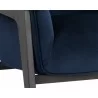 Maximus Lounge Chair - Metropolis Blue - Leg Close-Up - Maximus Lounge Chair - Metropolis Blue - Leg Close-Up
